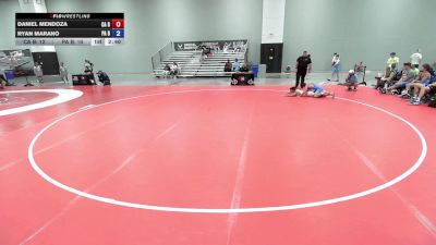 120 lbs Daniel Mendoza, California Blue vs Ryan Marano, Pennsylvania Blue