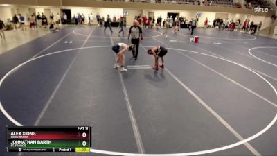 107 Championship Bracket Cons. Round 3 - Johnathan Barth, St. Francis vs Alex Xiong, Coon Rapids