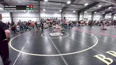 139-143 lbs Round 5 - Kohl Krakow, Burns/Pine Bluffs vs Nathan Grant, Moorcroft