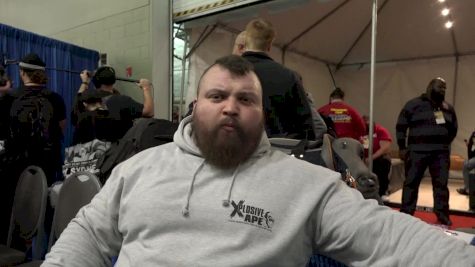 Eddie Hall After Setting A World Record