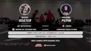 Nicole Koster vs Evelynne Pepin 2024 ADCC Niagara Open