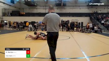 Quarterfinal - Andrew Marten, Central Michigan vs Brad Irwin, Appalachian State