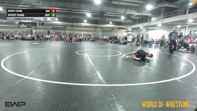 125 lbs Consi Of 32 #2 - Kruz Case, Siouxland Wrestling Academy vs Wyatt Ours, Westshore Wrestling Club