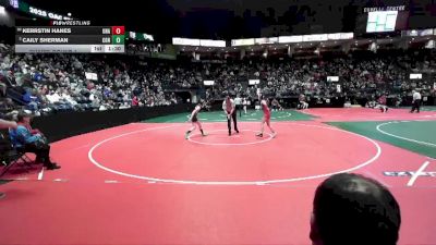 108 lbs Champ. Round 1 - Caily Sherman, CGN3 vs Kerrstin Hanes, Unattached