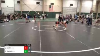 70 lbs Prelims - Jace Smith, Kearney Matcats Gold vs Cole Caniglia, Western Nebraska Titans