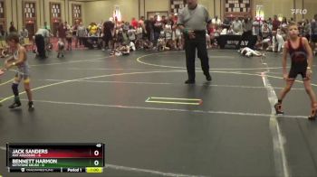 49 lbs Round 3 (6 Team) - Jack Sanders, Mat Assassins vs BENNETT HARMON, Keystone Krush