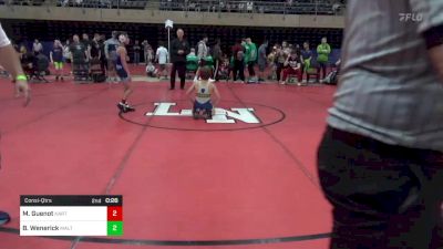 82 lbs Consi-qtrs - Mason Guenot, Karthaus vs Braydyn Wenerick, Maltinsburg