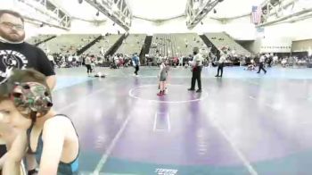 58 lbs 2nd Place - JoJo LaRocco, Mayfield Mat Academy vs Dominic Bocchino, F.L.O.W.