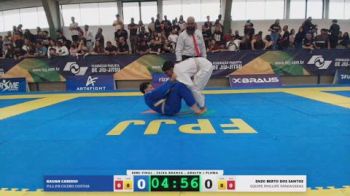 ENZO BERTO DOS SANTOS vs KAUAN CARDISO 2026 FPJJ Copa Grandes Mestres Etapa 3