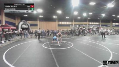 106 lbs Round Of 16 - Cade Ruckle, Gold Rush Wrestling vs Ryan Shirazi, The 300
