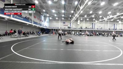 141 lbs Round Of 64 - Seamus Mack, Lehigh vs Brayden Hartranft, F&M - UnAttached