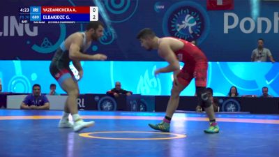 70 kg Finals 1-2 - Amirmohammad Babak Yazdanicherati, Iran vs Giorgi Elbakidze, Georgia