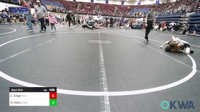 64 lbs Rr Rnd 3 - Cooper Edge, Piedmont vs Aden Kelly, Division Bell Wrestling