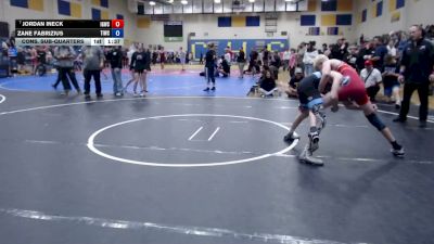 120 lbs Cons. Sub-quarters - Jordan Ineck, Idaho Gold Wrestling Club vs Zane Fabrizius, Team Idaho Wrestling Club