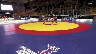 65kg Quarterfinal - Riley Cayer, Dinos Wrestling Club vs Cassidy Pace, Takedown Wrestling Academy