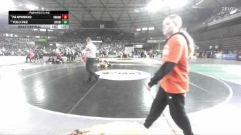 Boys 1B/2B 138 Quarterfinal - RJ Aparicio, Granger vs Yolo Paz, Liberty Bell