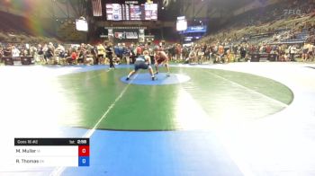 285 lbs Cons 16 #2 - Mac Muller, Iowa vs Richard Thomas, Oklahoma