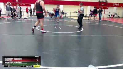 285 lbs Cons. Semi - Garrett Olbrich, Pacific (OR) vs Amin Qouchbane, Unattached Clackamas Community College