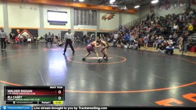 BN-11 lbs Semifinal - Eli Casey, Mount Vernon Wrestling Club vs Walker Riggan, L-M Junior Wrestling Club