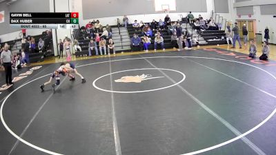 65 lbs Round 3 - Gavin Bell, Latrobe vs Dax Huber, Cambria Heights