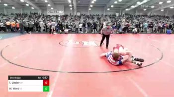 160 lbs Consi Of 16 #2 - Tate Gesier, OH vs Weston Ward, CA