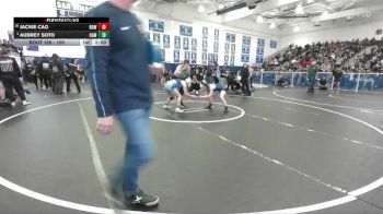 105 lbs Champ. Round 2 - Jackie Cao, Rowland vs Aubrey Soto, Camarillo