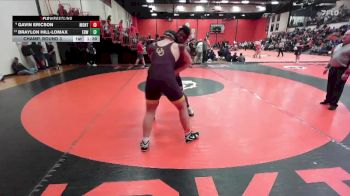 285 lbs Champ. Round 3 - Braylon Hill-Lomax, EDWARDVILLE (HS) vs Gavin Ericson, Lombard (MONTINI)