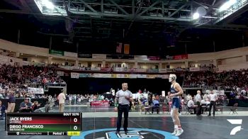 5A 152 lbs Semifinal - Diego Francisco, Rio Rancho vs Jack Byers, La Cueva