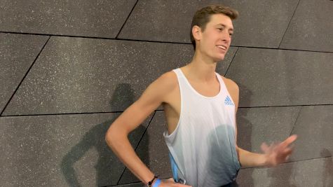 Mason Ferlic Runs 8:23 To Win Steeple Debut