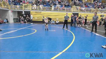 45 lbs Consi Of 16 #2 - Beckam Walters, Team Guthrie Wrestling vs Arrow Fife, Tecumseh Youth Wrestling