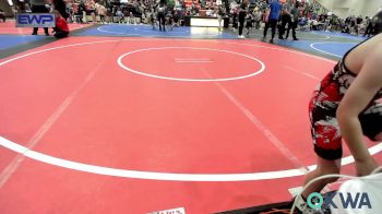 55 lbs Quarterfinal - Brooks Clay, Skiatook Youth Wrestling vs Jones Myers, Checotah Matcats