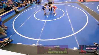 67 lbs Rr Rnd 1 - Emy Rice, Clinton Youth Wrestling vs Frankie Robertson, Hennessey Takedown Club