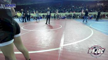 58 lbs 5th Place - Case James, Cowboy Wrestling Club vs Ryatt Saunders, Shelton Wrestling Academy