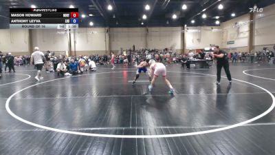 120 lbs Round Of 16 - Mason Howard, North Port Wrestling Club vs Anthony Leyva, Largo High School