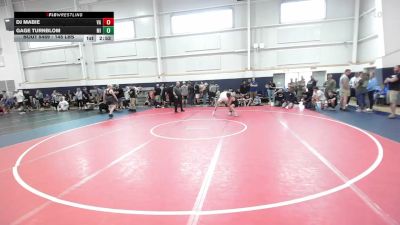 145 lbs Semifinal - Dj Mabie, VA vs Gage Turnblom, MI