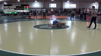 133 lbs Cons. Round 2 - Brody Lybarger, University Of Indianapolis vs Landon Evans, Thomas More
