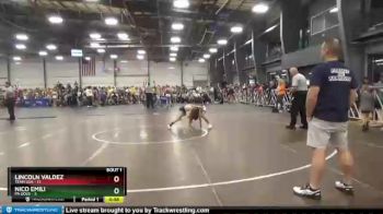 68 lbs Round 1 - Nico Emili, PA Gold vs Lincoln Valdez, Team USA