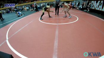 119 lbs Quarterfinal - Lane Ryan, Elgin Wrestling vs Abimael Cansino, OKC Saints Wrestling