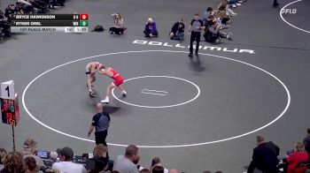 1st Place Match - Ryken Orel, Winner vs Bryce Hawkinson, Britton-Hecla