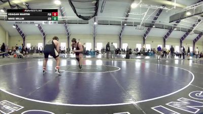 285 lbs Champ. Round 1 - Mike Millin, Ashland vs Keagan Martin, Purdue