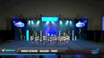 Cheer Extreme - Raleigh - Frost [2021 L2 - U17 Day 2] 2021 Return to Atlantis: Myrtle Beach