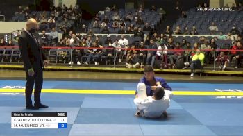 CARLOS ALBERTO OLIVEIRA DA SILVA vs MICHAEL MUSUMECI JR. 2021 World Jiu-Jitsu IBJJF Championship