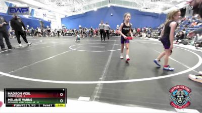 55 lbs Semis (4 Team) - Madison Vigil, Firebird Elite vs Melanie Varns, OpenMats Wrestling Club