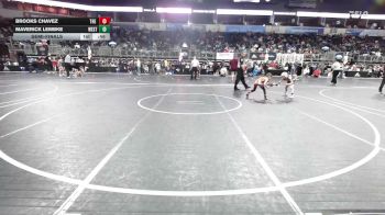 52 lbs Semifinal - Brooks Chavez, The Colosseum Training Center vs Maverick Lembke, Westfield Razorbacks