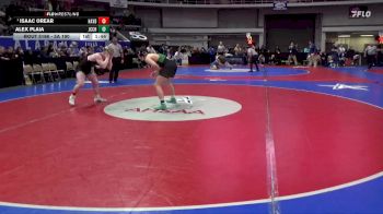 5A 190 lbs 1st Place Match - Isaac Orear, Hayden vs Alex Plaia, John Carroll Catholic HS