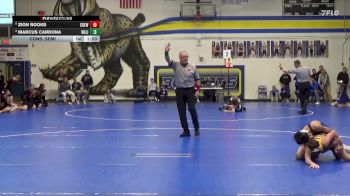 106 lbs Cons. Semi - Marcus Cardona, West Liberty vs Zion Rooks, Central DeWitt