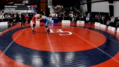 60kg Champ. Round 3 - William Lovell, Matmen Wrestling Club vs Cash Friend, The ROC