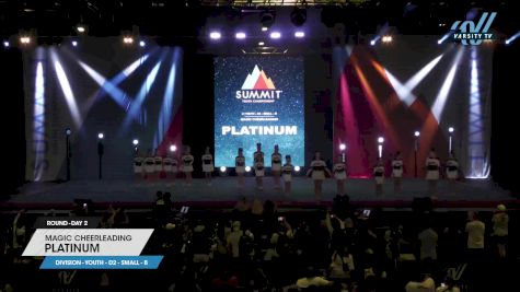 Magic Cheerleading - Platinum [2023 L1 Youth - D2 - Small - B Day 2] 2023 The Youth Summit