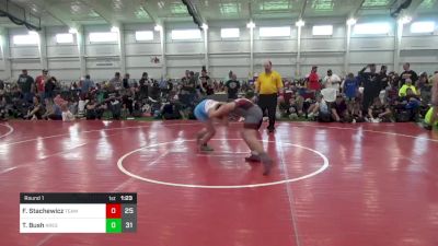 125 lbs Round 1 - Forrest Stachewicz, Team Gotcha vs Todd Bush, Ares W.C. (MI)