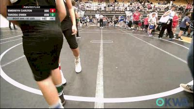 90 lbs Rr Rnd 5 - Cadyn Tate, Bridge Creek Youth Wrestling vs Gunner Coffelt, Bridge Creek Youth Wrestling